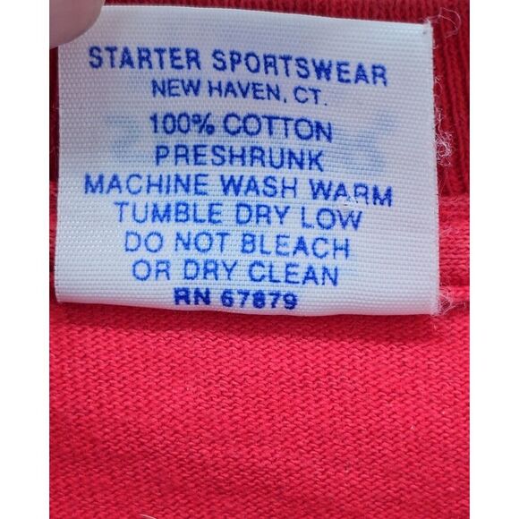 Starter VTG Philadelphia Phillies MLB Baseball Made USA Single Stitch Shirt XL - Picture 8 of 14